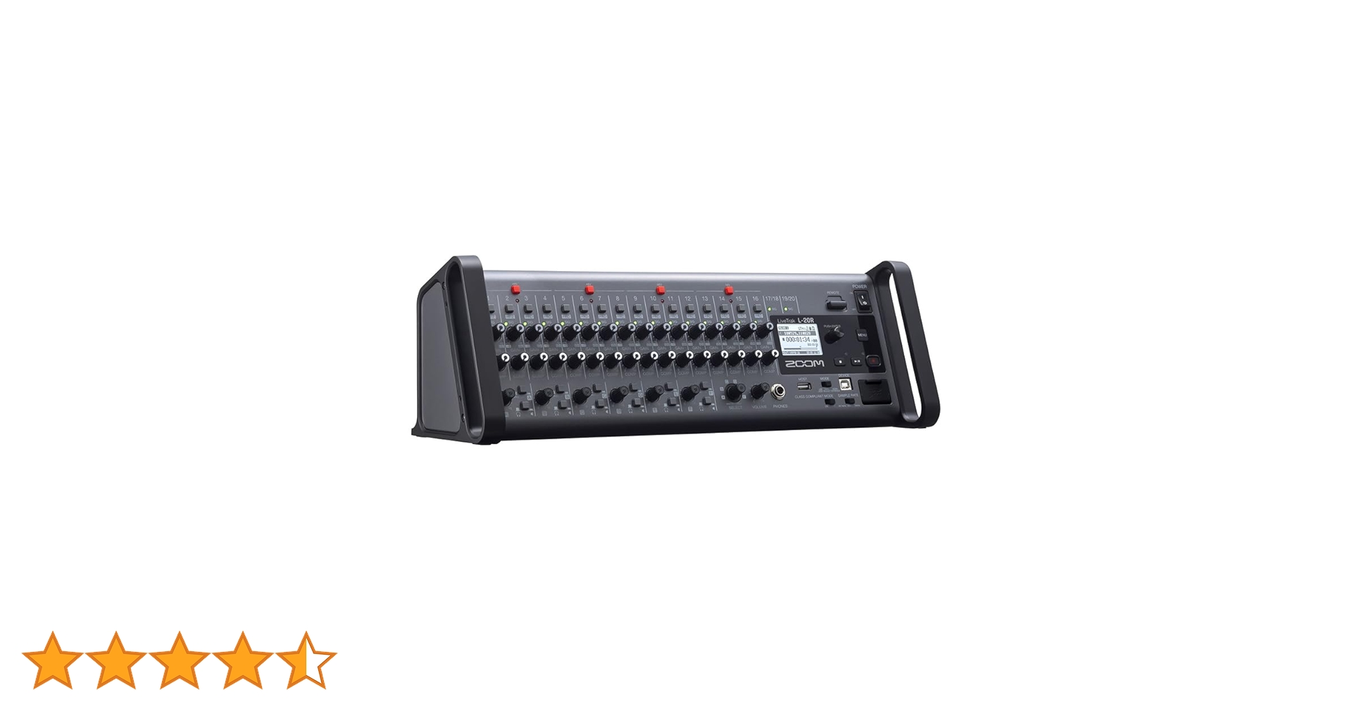 Amazon | ZOOM L20R ラックマウント型 デジタルミキサー 20ch 22